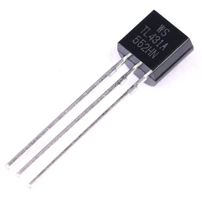 TL431A, Programmable Shunt Regulator - TO-92 Package, Adjustable Output Voltage