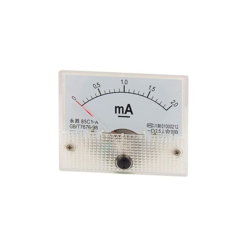 85C1/2MA,Analog Ammeter,Easy Installation