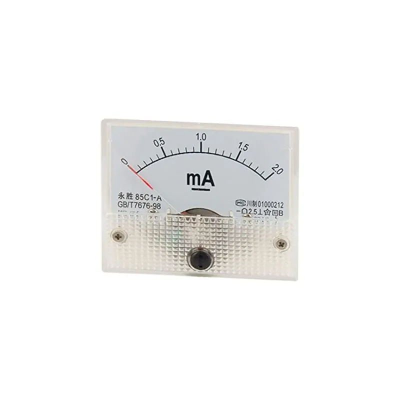 85C1/2MA,Analog Ammeter,Easy Installation