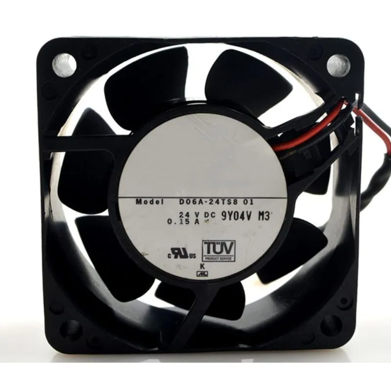 DC Brushless Fan – 24V 0.15A Cooling Fan 60×60×15 mm
