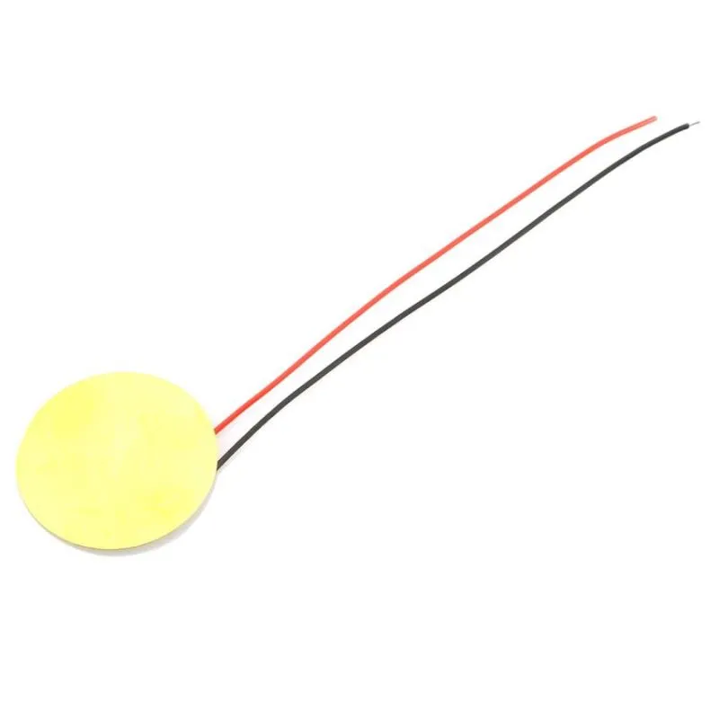 PIEZO Disc Buzzer with Wires, 10 mm Diameter, High Sensitivity,10mm 