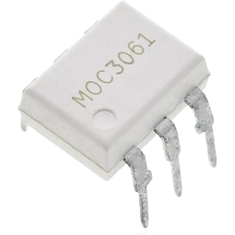 MOC3061,Optocoupler,Zero-Crossing Triac Driver,DIP-6