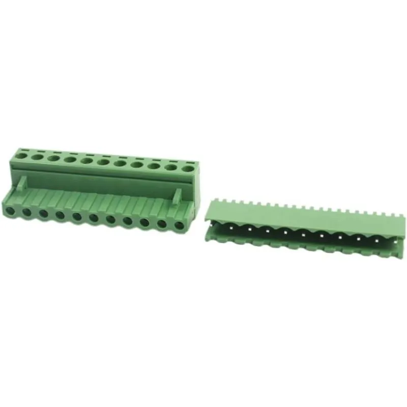 2EDGK 5.08mm 10-Pin Male/Female Plug-In Terminal Block Connector