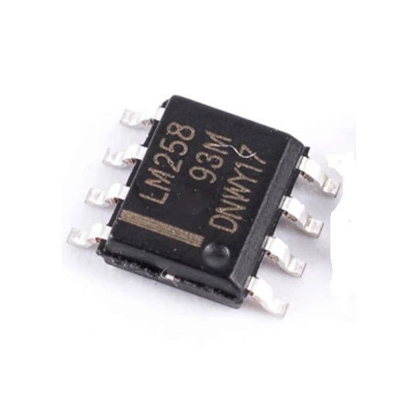 LM258 SMD-8 Low-Power Dual Operational Amplifier, 3V to 32V, 0.7 MHz