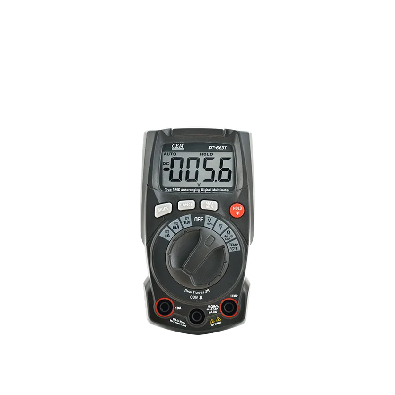 DT-662, Digital Multimeter, 6000 Counts, Auto-Ranging, True RMS