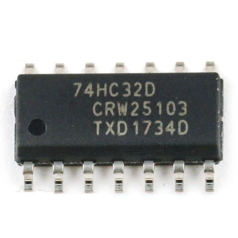 74HC32D - Quad 2-Input OR Gate, 6ns Propagation Delay, SOIC-14 Package