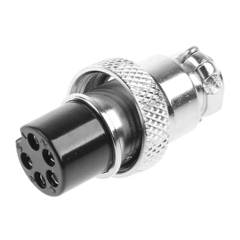 Aviation Connector,5-Pin,M,Metal,Circular