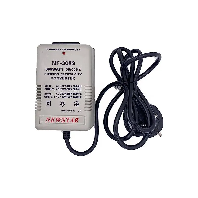 Newstar NF-300S Foreign Electricity AC-AC Converter Converts 110V to 220V Converts