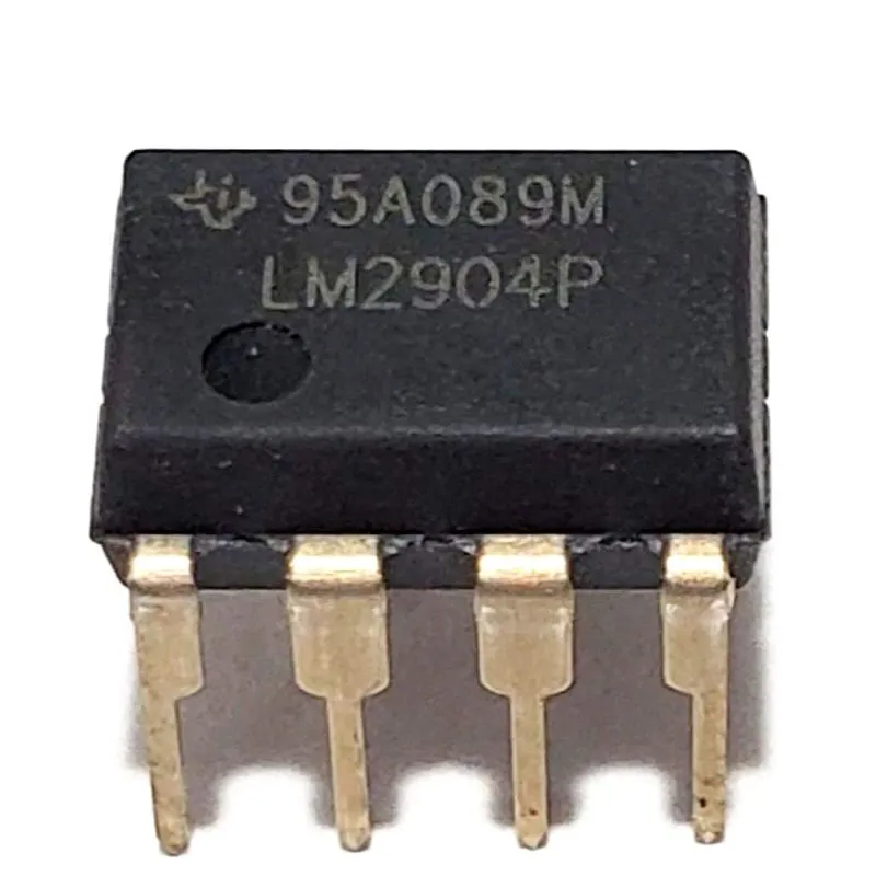 LM2904, Dual Operational Amplifier, PDIP-8, 32V Supply Range, Low Power Consumption