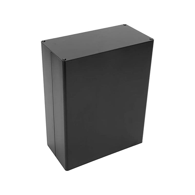 Electronic Project Box, Aluminum Alloy Enclosure Case, 80x160x200mm,Black