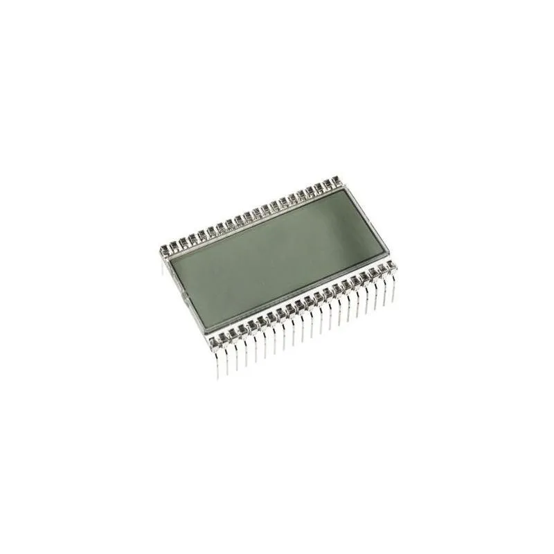 185-0171 PRO 7-Segment LCD Display Black on Grey 1 Row by 4 Characters Transflective