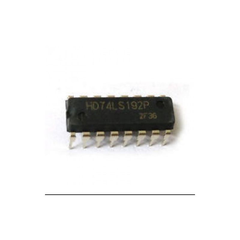 HD74LS192, Synchronous Up,Down Decade Counter, DIP-16