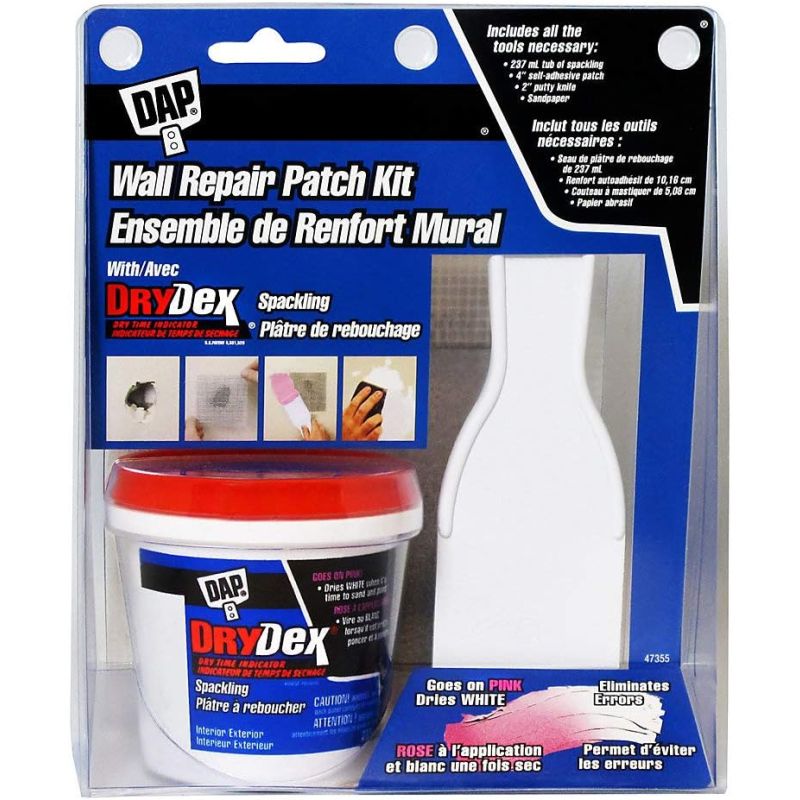 DAP 12345 3" Wall Repair Patch Kit with DryDex Spackling