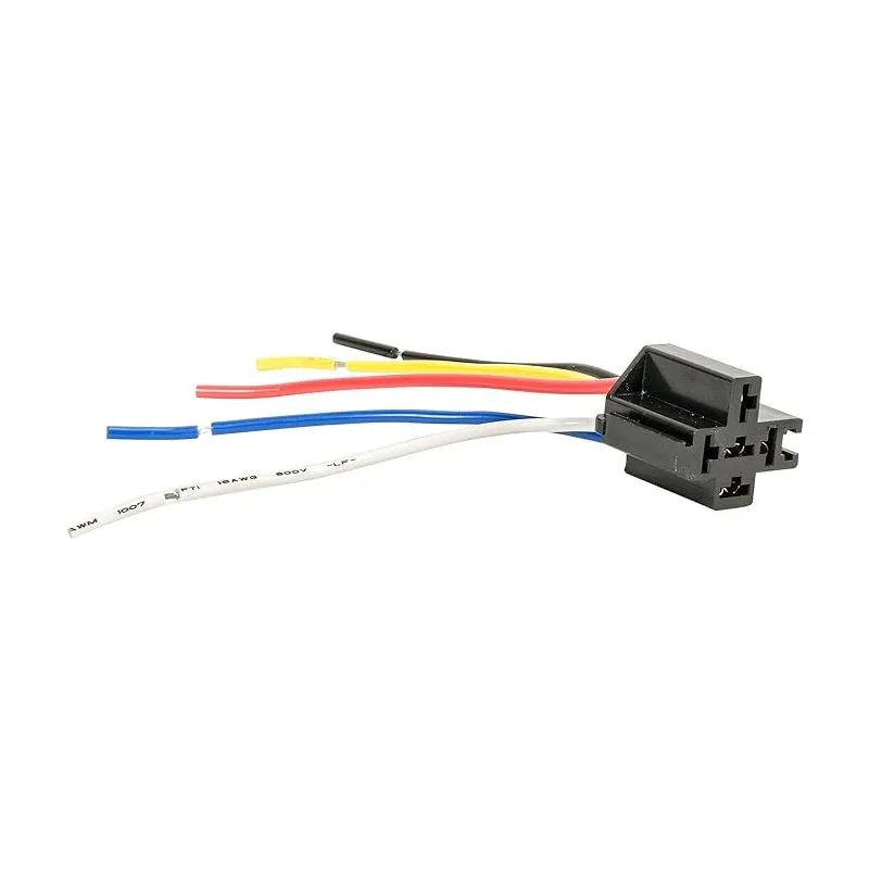 Relay Base,5-pin,Cross With Cable
