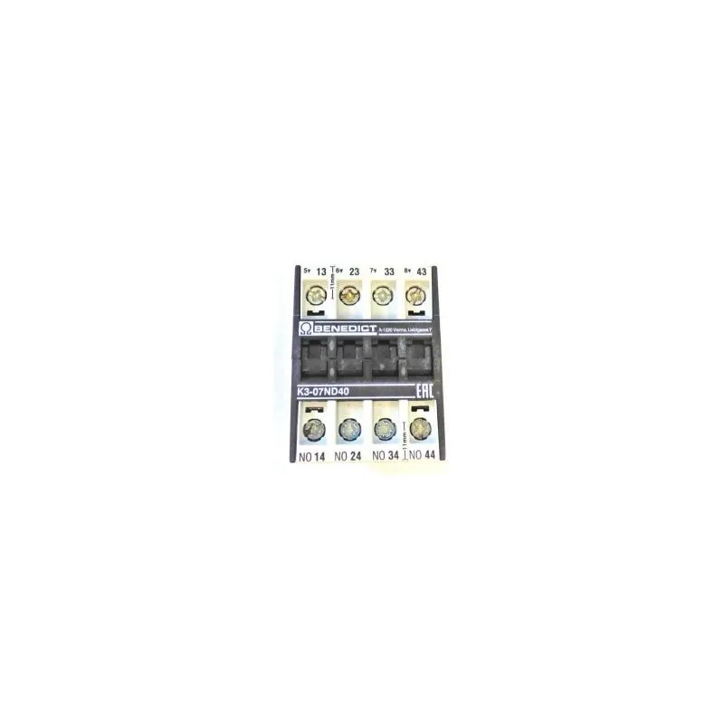 K3-07ND40 ,110 Contactor Relay – 4NO, 110V AC Coil, 10A
