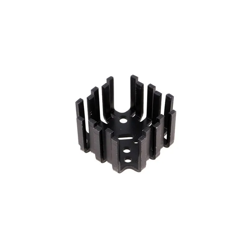 FK201SACB Heat sink SOT9 TO3 TO66; black; 45x45x25
