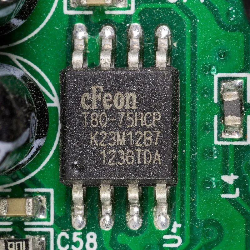 EN25T80-75HCP, 8 Mbit Serial Flash Memory, SOP-8
