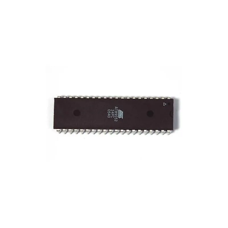 AT89S52-24PC Microcontroller, Enhanced 8-bit CPU,  Ideal for Embedded Systems