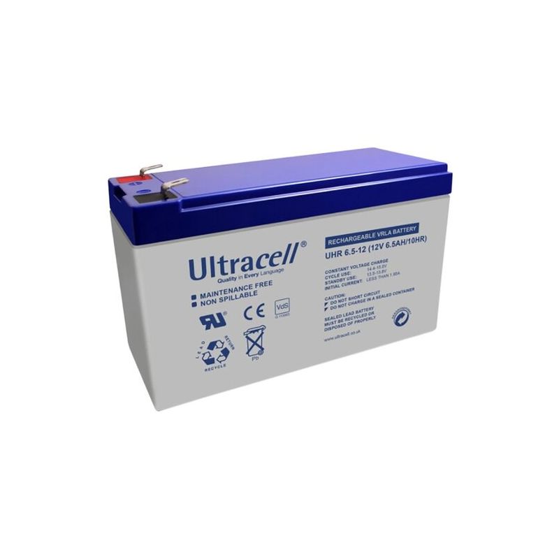 Ultracell UHR6.5‑12 Slim 12 V 6.5 Ah VRLA Battery