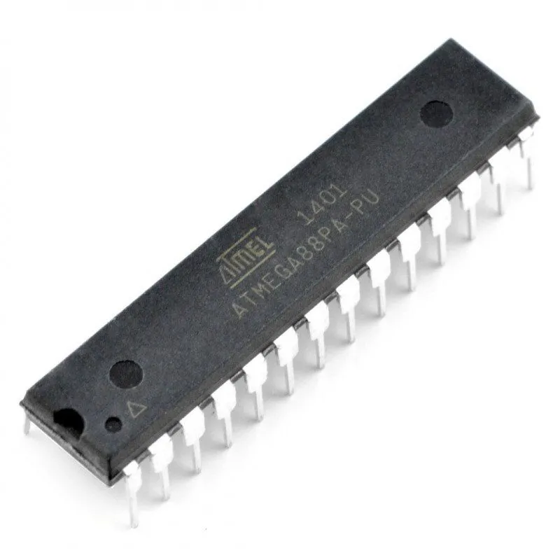 ATMEGA88PA-PU, 8-Bit AVR Microcontroller, PDIP-28