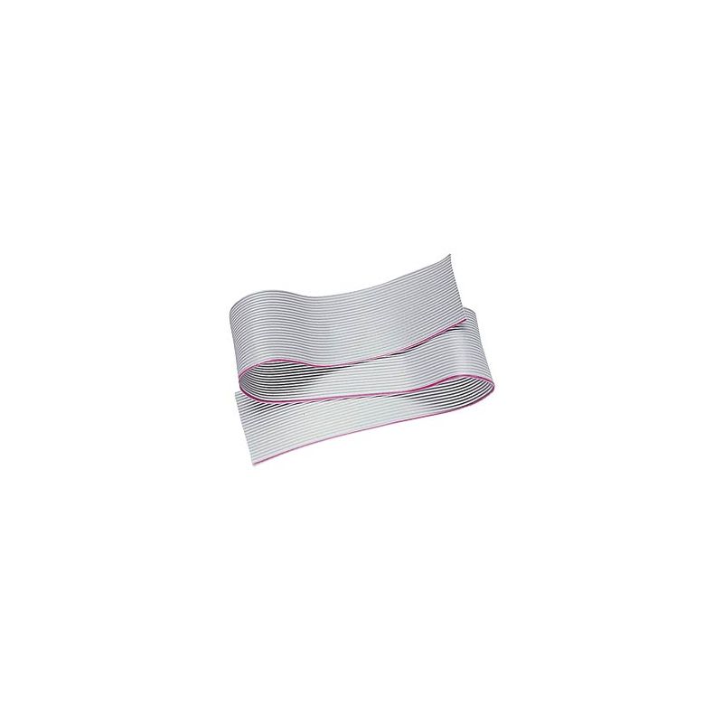 Ribbon Cable,40 Pin, Grey,28 AWG