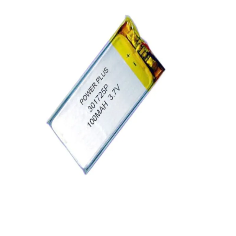 301227,Rechargeable Lithium Polymer Battery,3.7V,100mAh