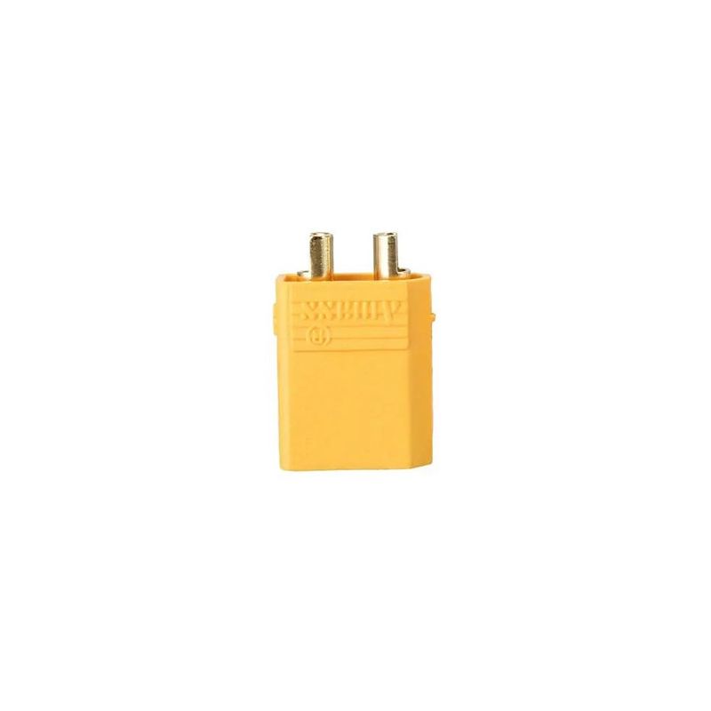 XT30 Male Connector, 2-Pin DC Plug, 15A Rated Current