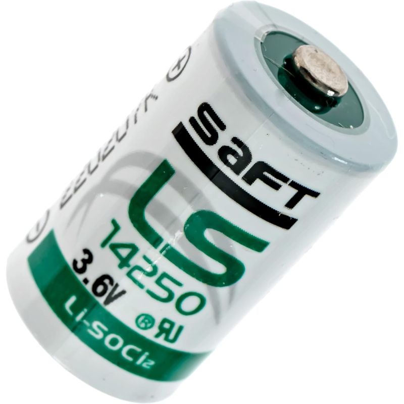 LS14250 3.6V Lithium Battery, 1/2AA Size, 1.2Ah Capacity