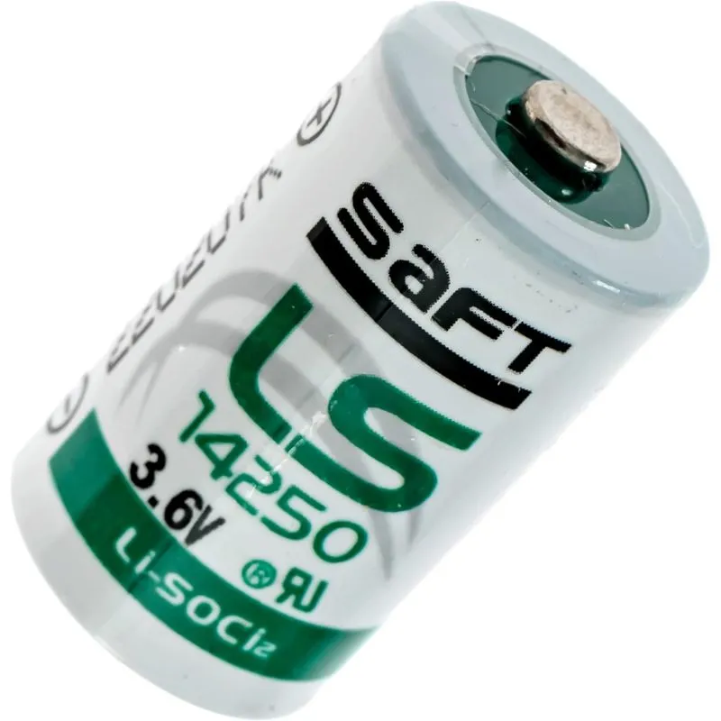 LS14250 3.6V Lithium Battery, 1/2AA Size, 1.2Ah Capacity