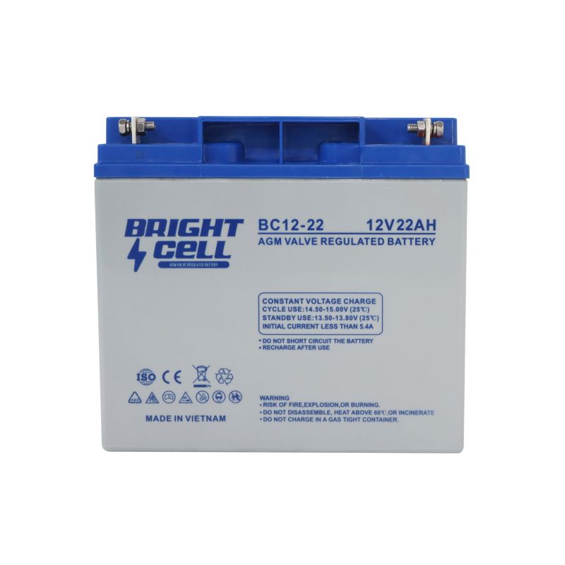 Bright Cell BC12‑22 12V 22Ah SLA (Sealed Lead‑Acid) Rechargeable Battery