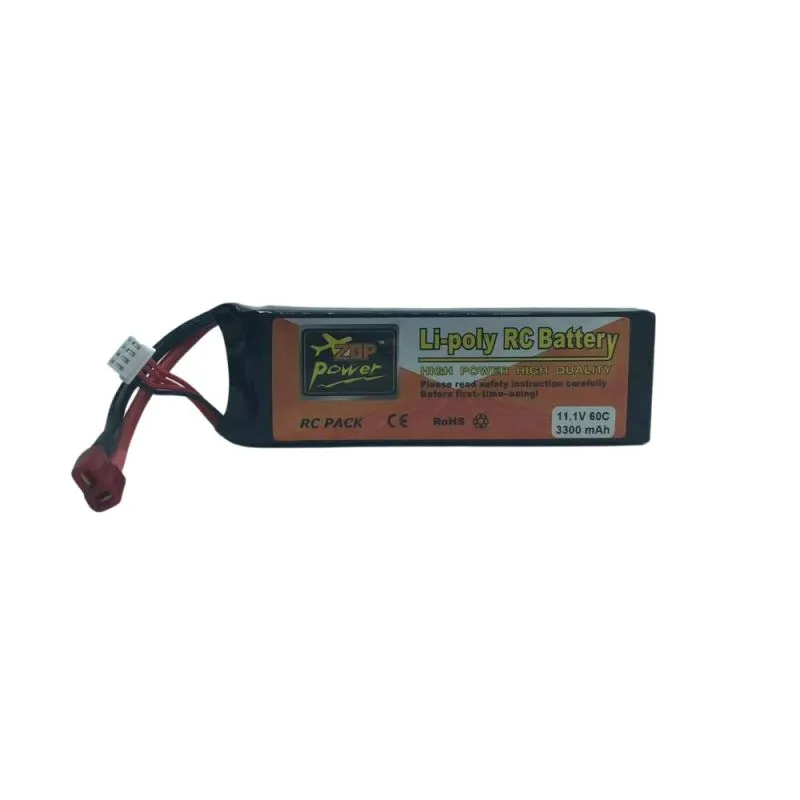 3s Li-Po Battery 60C, 3300mAh, 11.1V