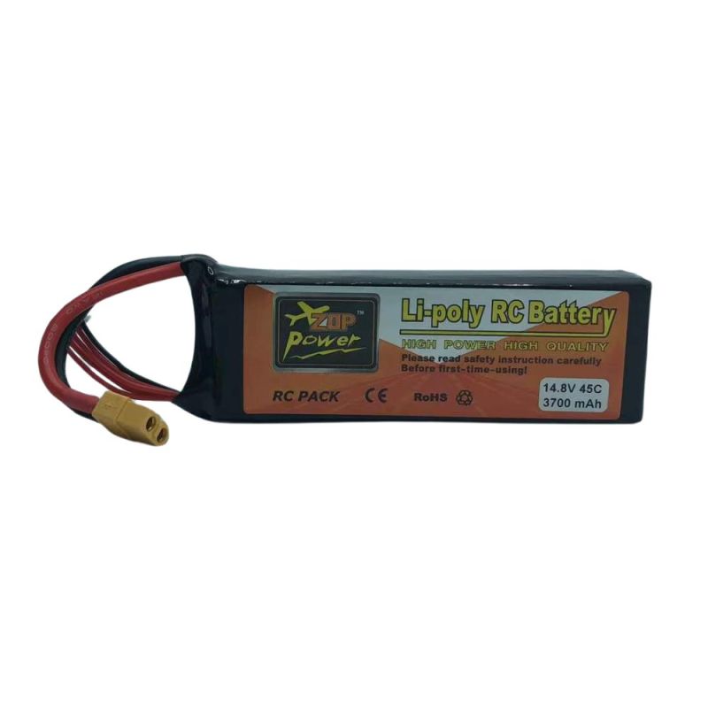 4s Li-Po Battery  45C, 3700mAh, 14.8V