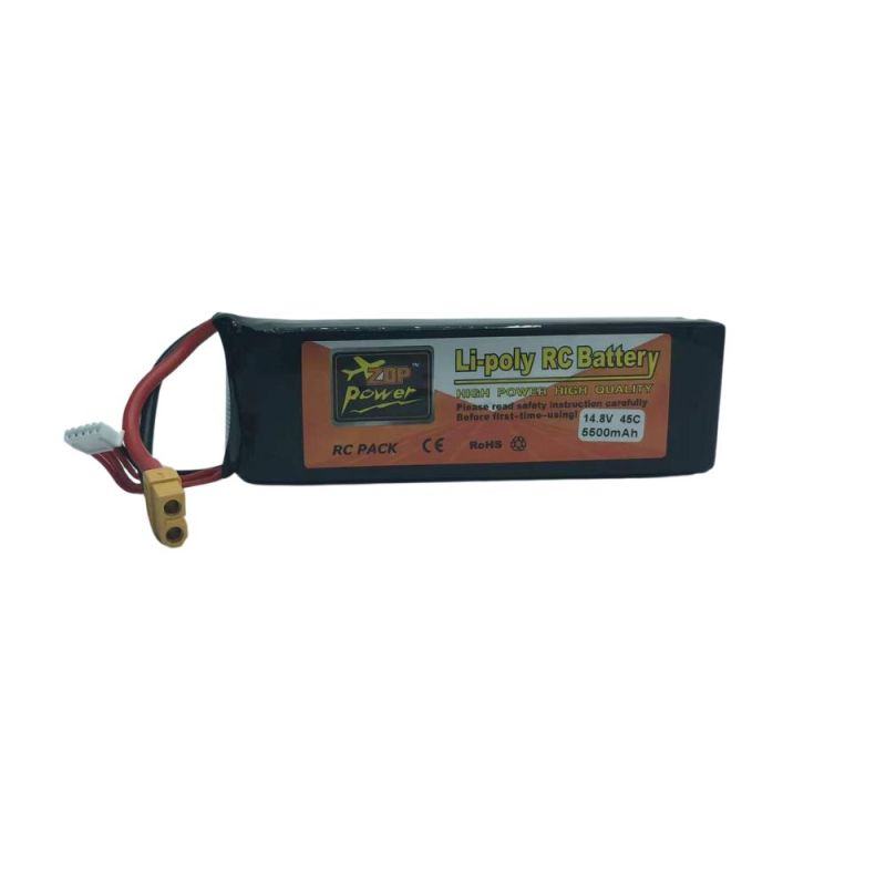 4s Li-Po Battery  45C, 5500mAh, 14.8V