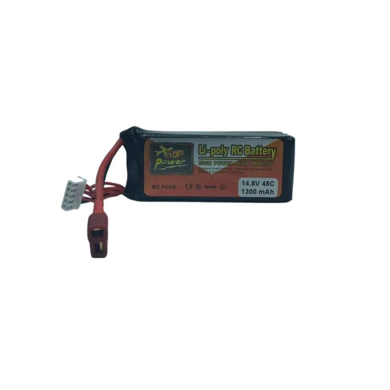 4S Li-Po Battery 45C, 1300mAh, 14.8V