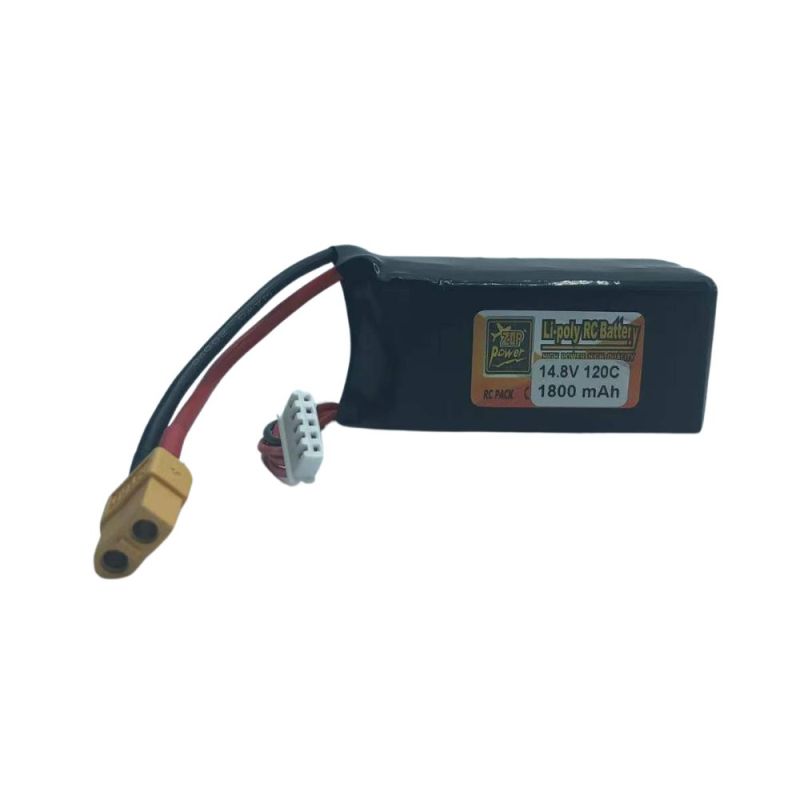 4S Li-Po Battery 120C 1800mAh, 14.8V