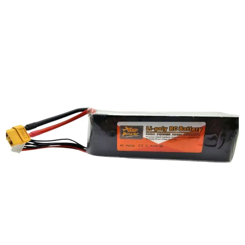 6S Li-Po Battery 60C, 5200mAh, 22.2V