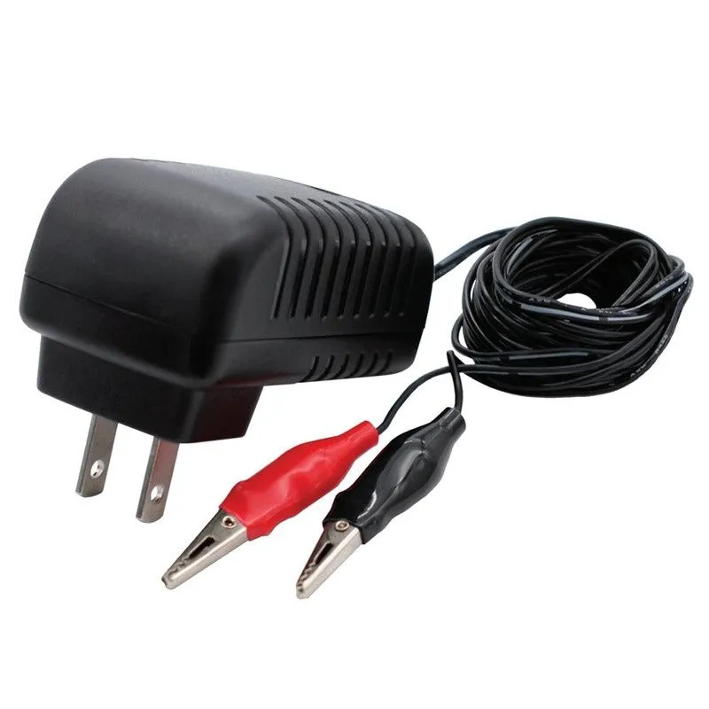 12V 500mA SLA Battery Charger, Automatic Dual-Stage Charging with LED Indicator – Compact Smart Charger