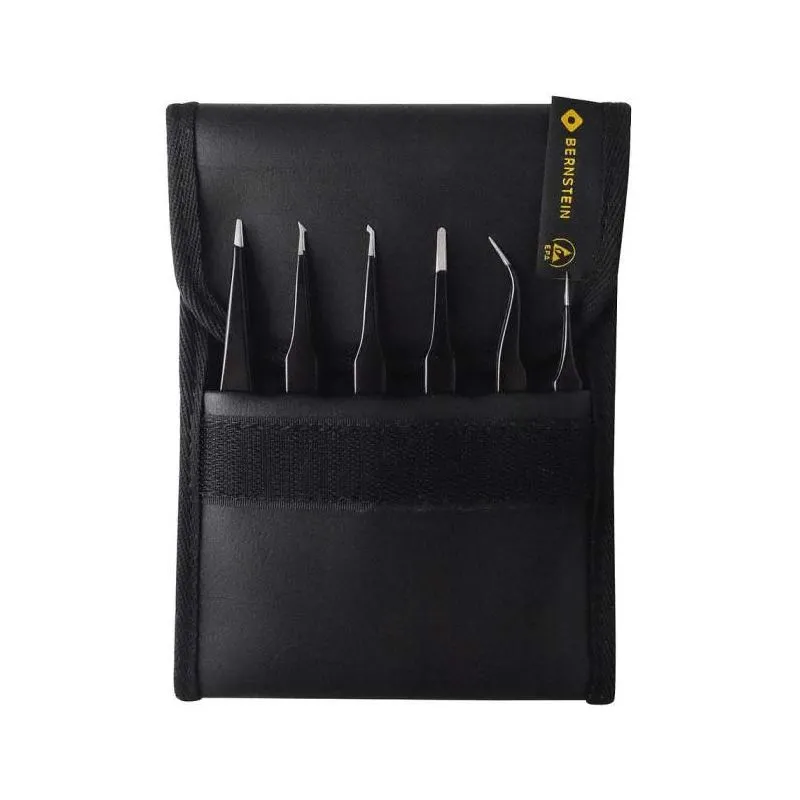 5-060 Kit tweezers; Pcs 6; SMD; ESD;