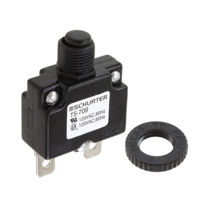 TS-709-5,Circuit Breaker,5A,Panel mount