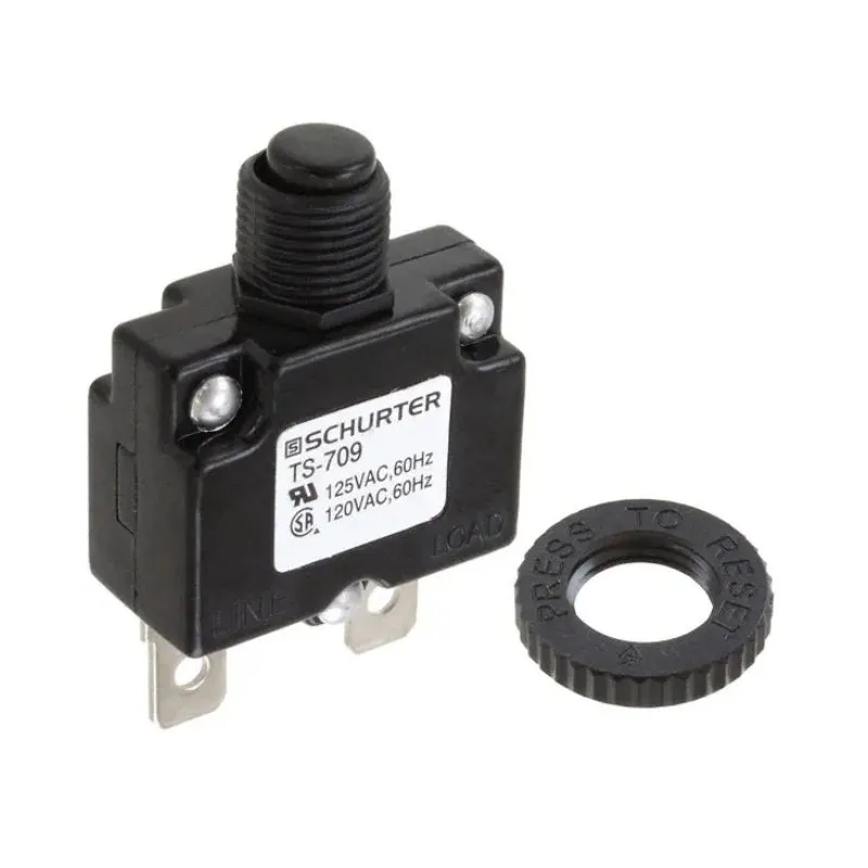TS-709-5,Circuit Breaker,5A,Panel mount