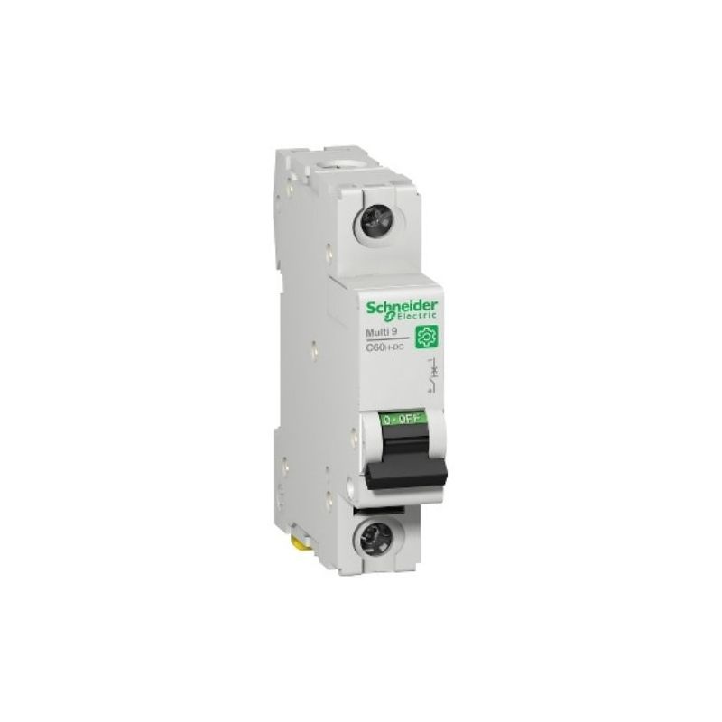 M9U21116 Thermal Magnetic Circuit Breaker C Curve Multi 9 C60H-DC Series 16 A 1 Pole 250 V DIN Rail