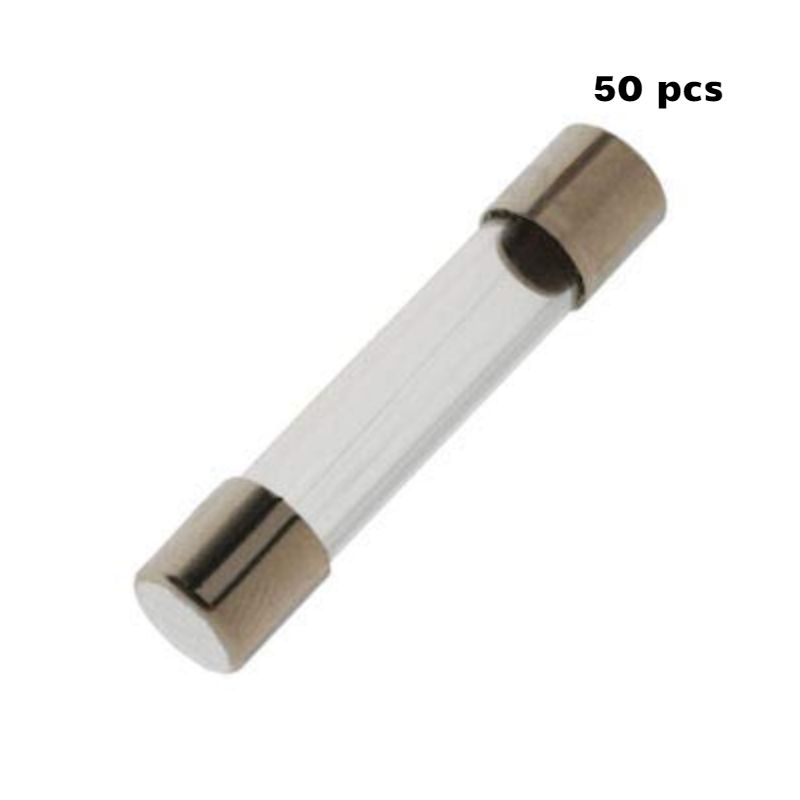 FUSE 6A 5X20 GLASS 50 Pcs/pack
