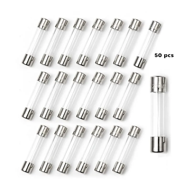 FUSE 15A 5X20 GLASS 50 Pcs/pack
