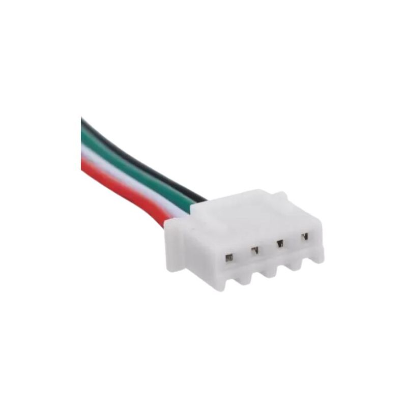 2.54mm JST Wire Connector, 4-Pin, with 3-Wire Cable, 10cm Length