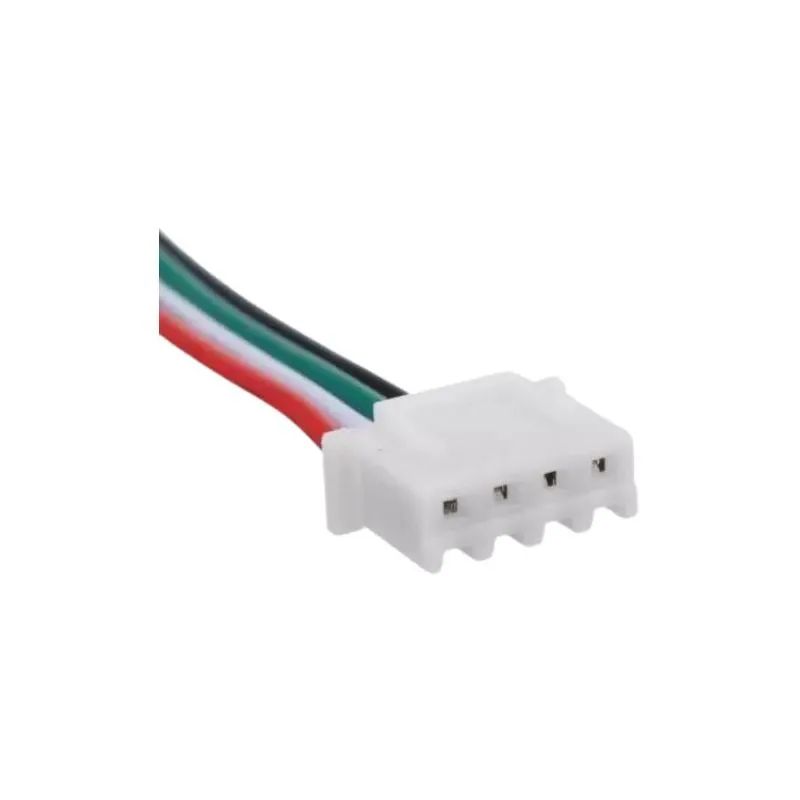 2.54mm JST Wire Connector, 4-Pin, with 3-Wire Cable, 10cm Length