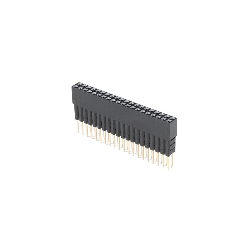 Extended GPIO Female Header - 2x20 Pin (16mm/7.30mm)