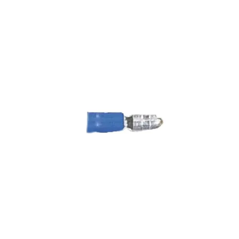 MPD Bullet Terminal 16AWG to 14AWG 2 mm2 Male Bullet Blue Vinyl
