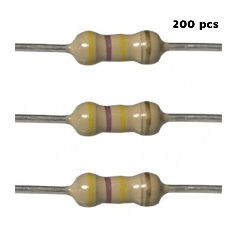 470K Ohm 1.2 W THROUGH HOLE WIREWOUND RESISTOR 200pcs/pack