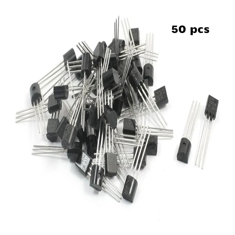 2N3906 TO-92 PNP Transistor 50 Pcs/pack
