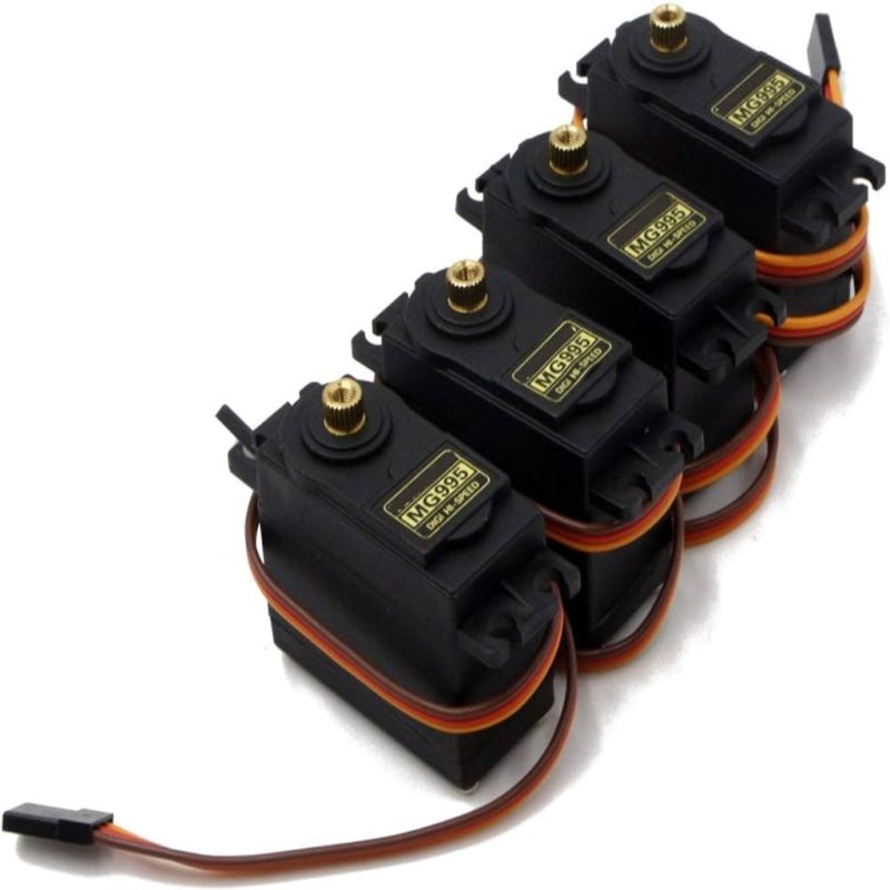 MG995,Metal Gear High Speed Torque Servo RC Parts, 4 Sets 